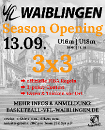 Season Opening 13.09. | 3x3