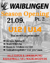 Season Opening 21.09. | U12/U14